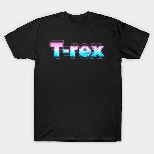 T-rex T-Shirt by Sanzida Design